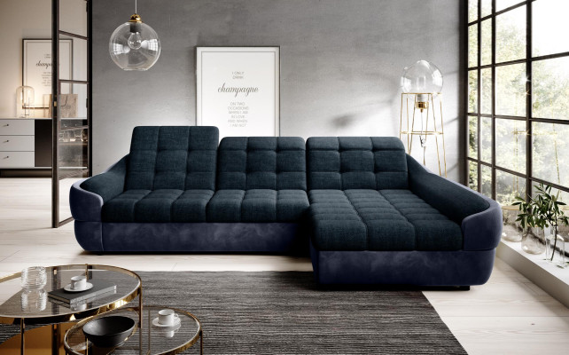 Corner sofa Sofa Couch Upholstery Living landscape Leather Corner Sofas Suite L-shape new