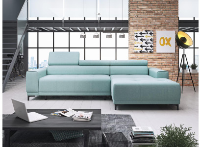 Designer Fabric L-shape Couch Living landscape Corner sofa Sofa Modern Design Sofa Fabric