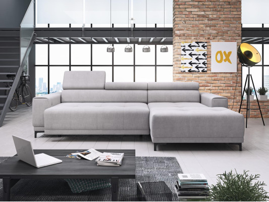 Designer Fabric L-shape Couch Living landscape Corner sofa Sofa Modern Design Sofa Fabric