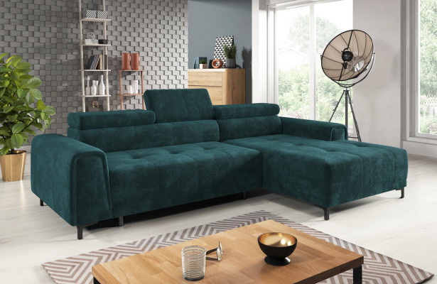 Corner sofa Upholstery Living landscape Couch Corner sofa Corner suite Sofas L-shape Sofa new