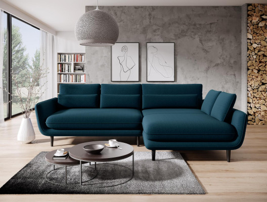 Corner sofa Sofa Couch Upholstery Living landscape Textile Corner Sofas Suite L-shape new