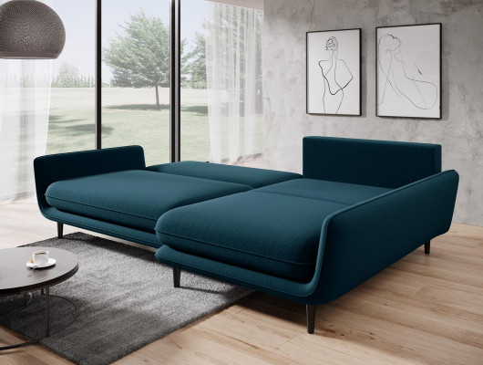 Corner sofa Sofa Couch Upholstery Living landscape Textile Corner Sofas Suite L-shape new
