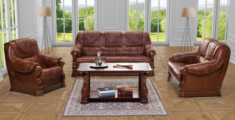 Sofa Sofa bed Designer 3 Seater Sofa with Bed function Suite Couch Leather sofa