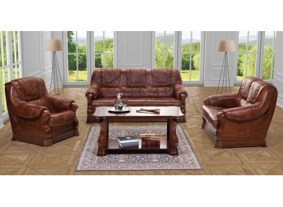 Sofa Sofa bed Designer 3 Seater Sofa with Bed function Suite Couch Leather sofa