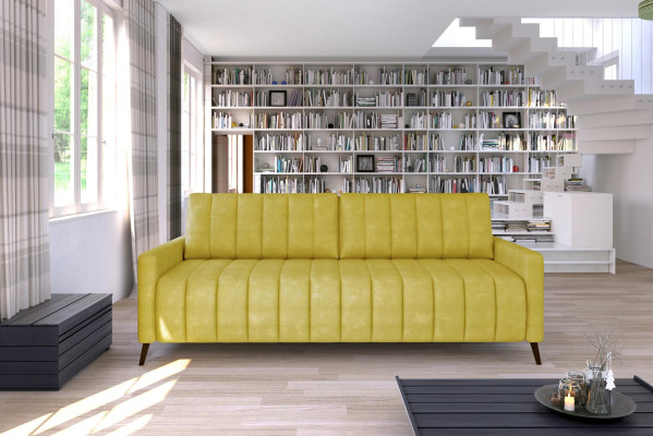Three Seater Couch Upholstery Design Sofa Modern 3 Seat Sofas Room Furniture Yellow