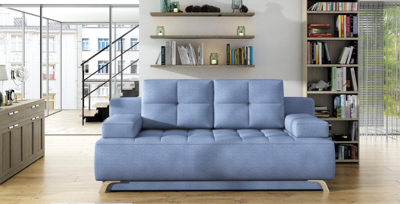 Sofa Sofa bed Designer 3 Seater Sofa with Bed function + bed base Couch new