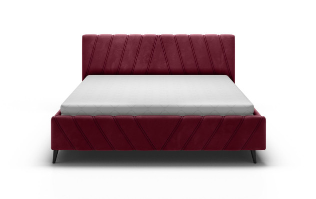 Luxury Bed Design Textile Beds Upholstery Hotel 180x200cm Bedroom Furniture Velvet