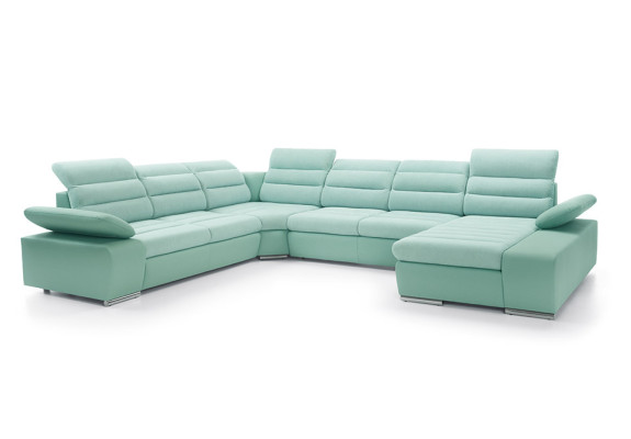 Living landscape Corner sofa U-shape Corner sofa with sleeping function Sofa Couch new Corner sofa
