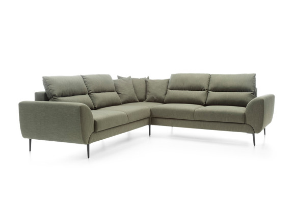 Corner sofa Corner sofa with sleeping function Couch Living landscape Sofa Sofas