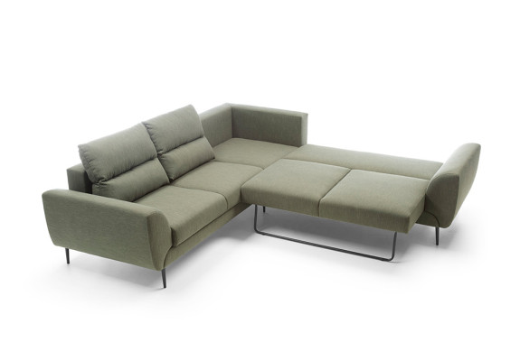 Corner sofa Corner sofa with sleeping function Couch Living landscape Sofa Sofas
