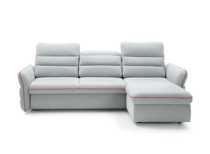 Design Corner sofa Couch Living landscape Textile Upholstery Sofas Leather Multifunction