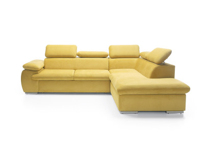 Design Corner sofa L-shape Sofa Couch Upholstery Sofa bed Textile Bed function Sleep