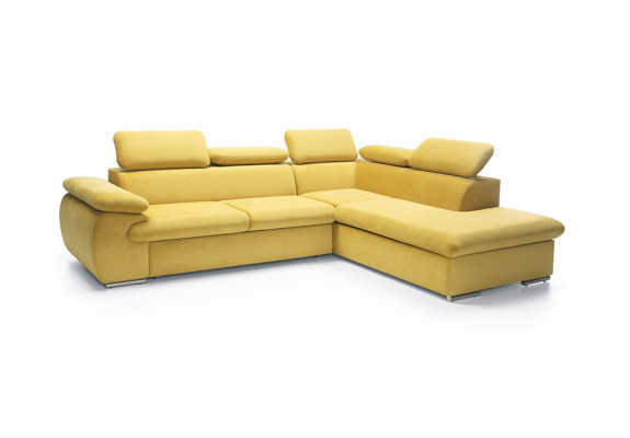 Design Corner sofa L-shape Sofa Couch Upholstery Sofa bed Textile Bed function Sleep