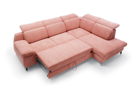 Corner sofa Corner sofa with sleeping function Couch Living landscape Sofa Corner suite Sofas