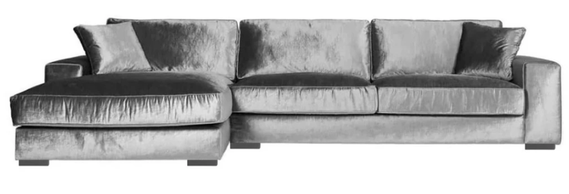 Italian Style Furniture Corner sofa Fabric Living room Design Couches Upholstery Sofas