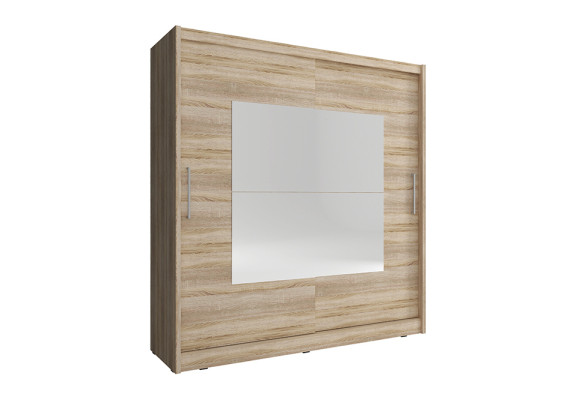 Design Clothes Wardrobe Sliding Cabinets Wood Floating Doors Wardrobe 180cm