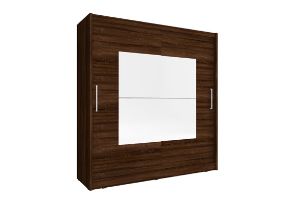 Design Clothes Wardrobe Sliding Cabinets Wood Floating Doors Wardrobe 180cm