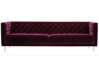 Purple Chesterfield Living room Modern Design Sofa Italian Style Furniture Furniture