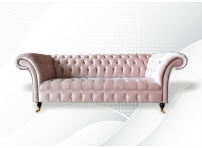 Chesterfield 3 Seater Light Pink Creative Furniture new Living room Modern Design Sofa