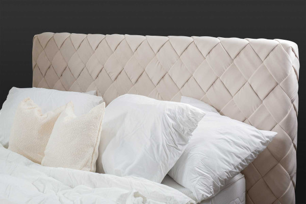 Luxury Beds Modern Bed Frame 180x200 cm Design Bedroom Furniture Headboard