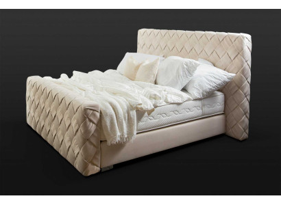 Luxury Bedroom Furniture Beds Modern Bed Frame 160x200 cm Design Headboard