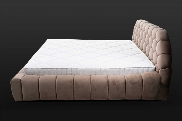 Designer Bed Bedroom Beds Textile Hotel Luxury Upholstery Luxury