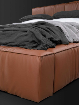 Beds Hotel Imitation leather 180x200cm Luxury Furniture Design Upholstered bed Bed
