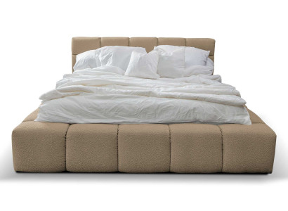 Bedroom Design 180x200cm Beds Double bed Luxury Velvet Textile Bed Double