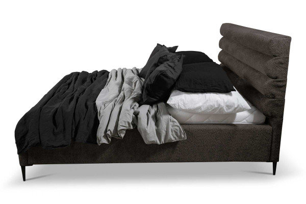 Textile Bed Gray Design Luxury Double Bedroom Beds Double bed