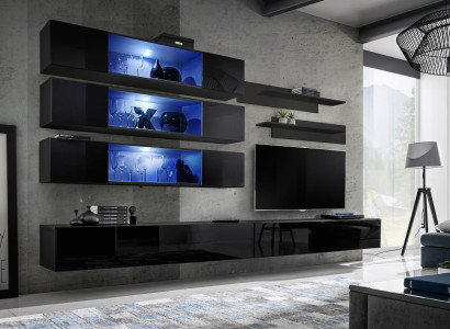 Wall unit TV-cabinet Living room Furniture Sideboard wall shelves tv wall cabinet new