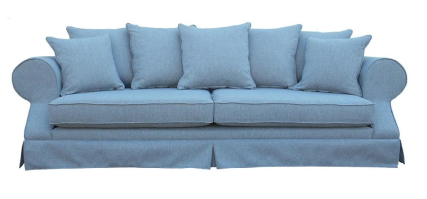 Gray Three Seater Sofa Fabric Living room Design Couches Upholstery Sofas new Creative