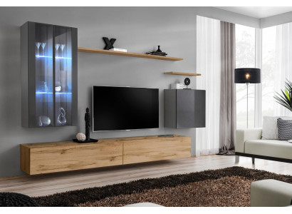 Designer Complete Luxury Suite Living room furniture Shelves Style Modern Sideboard