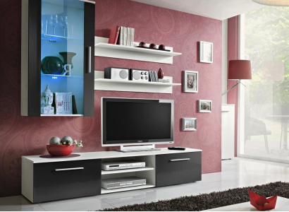 Wall unit Wall Wardrobe Modern design TV cabinet TV lowboard new Wall shelves