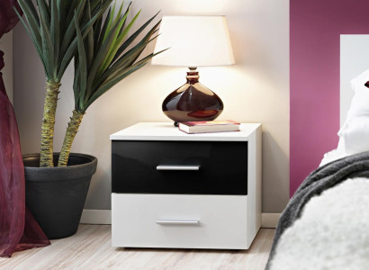 Bedside table Side table Furniture Modern Furnishings Wood Bedroom Designer