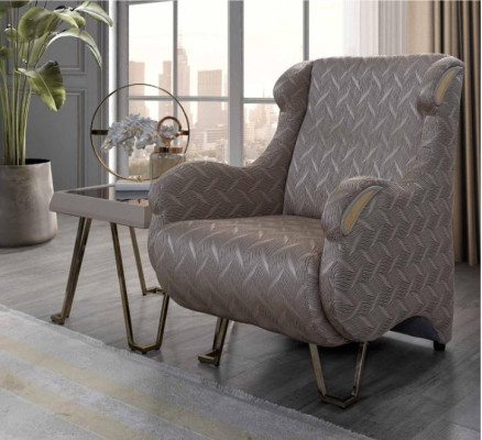 Brown-Beige Sofa set 3+3+1 Seater Designer Coffee table Side table