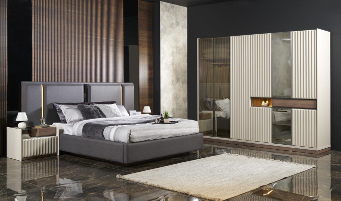Modern Wardrobe Luxury Wardrobe Wood Bedroom Furniture Design White new