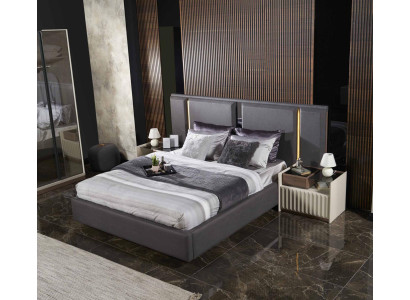 Luxury Bedroom Bed Upholstery Design 180x200cm Double Hotel Beds new