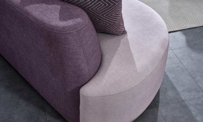 Fabric Sofas Sofa Set Large Living Landscape Pink Set 3 Piece Sofa Modern