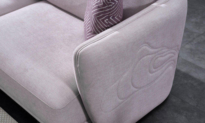 Fabric Sofas Sofa Set Large Living Landscape Pink Set 3 Piece Sofa Modern