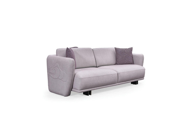 Three Seater Couch Sofa 3 Seater Gray Fabric Fabric Sofa Upholstered Sofa Design