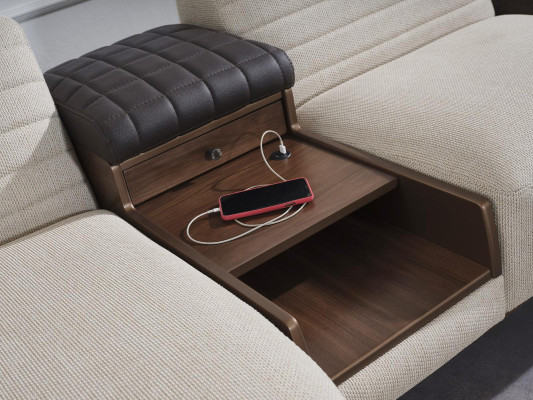 Living room Set Corner sofa U-shape Sofa Couch Luxury Coffee table Modern Stool