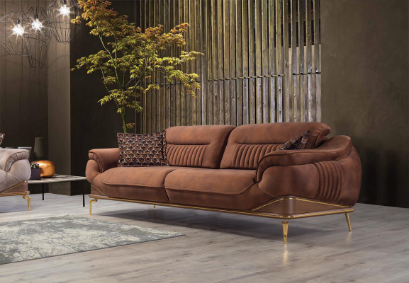 Luxury new three seater sofa couch living room modern design sofas furnishings