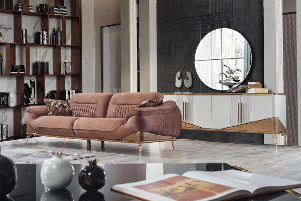 Luxury new three seater sofa couch living room modern design sofas furnishings