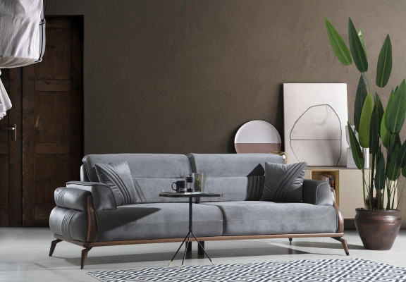 Sofa three-seater living room luxury upholstered sofas designer couch new furnishings