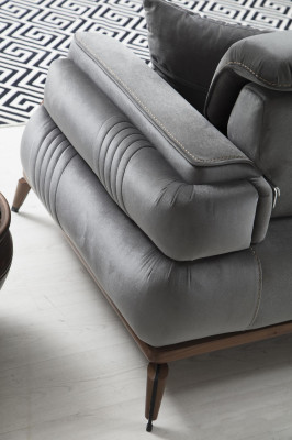 Sofa three-seater living room luxury upholstered sofas designer couch new furnishings