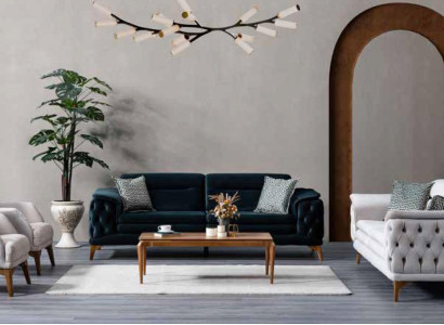 Armchair luxury living room furniture cocktail chair upholstered seat furniture modern