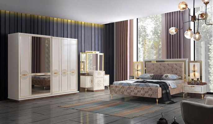 Bedroom Bed Design Furnishings Luxury Upholstery Beds brown Modern