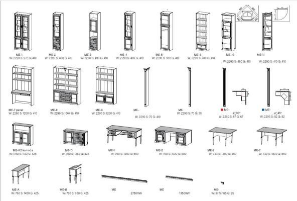 Design Table Secretary Luxury Writing Office Furniture Wood Tables Office Furnishings