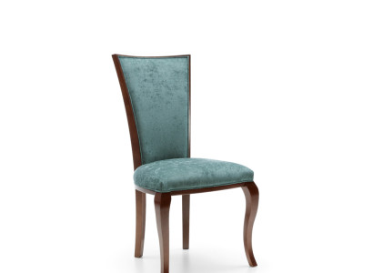 Dining room Group 4 x Armchair Suite Dining room chair Wood Upholstery new