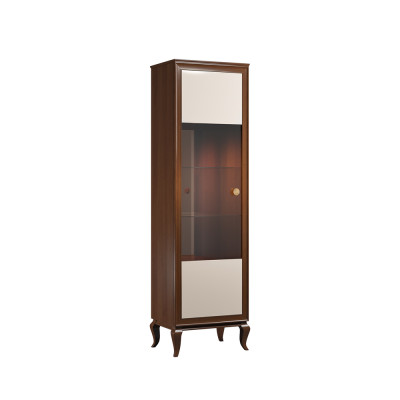 Classic Cabinets Showcases Living room Furniture Elegant Luxury Wardrobe Display case Glass